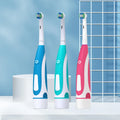 Escova de Dentes Elétrica Rotativa