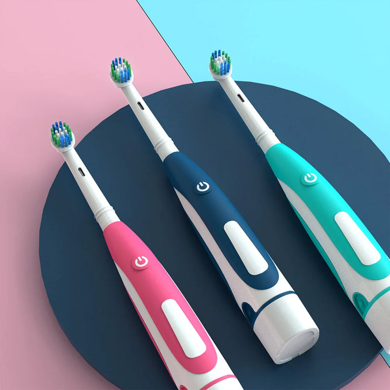 Escova de Dentes Elétrica Rotativa